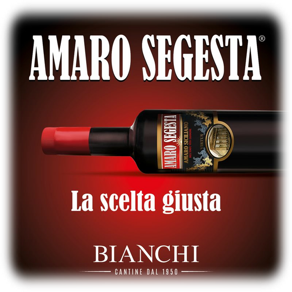 Amaro-Segesta-Cantine-Bianchi-Distillati-di-Sicilia-kaufen:  Kräuterlikör kaufen/bestellen online im Italienshop 🇮🇹: Italienischer Amaro Segesta kaufen (Cantine Bianchi Distillati di Sicilia). Kräuterlikör Amaro Segesta aus Sizilien online kaufen von Giuseppe BIANCHI Distillati.   (Schweiz)