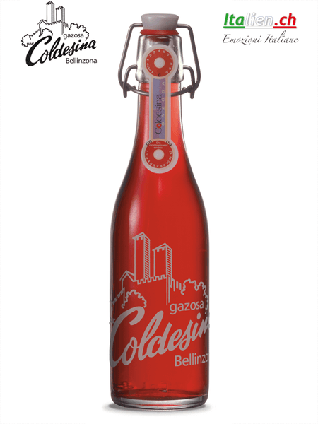 Gazosa Coldesina kaufen: Getränk «Gazosa Ticinese» Bellinzona kaufen. 🇮🇹 Gazosa Coldesina Lampone (20x 35cl) bestellen von Coldesina-Gazosa im Italien-Shop in der Schweiz einkaufen. Gazosa Coldesina Lampone (Coldesina-Gazosa-Lampone) Coldesina-Gazosa-Lampone: Gazosa Coldesina Lampone (20x 35cl) Gassosa, Gasosa, Gazosa, Gazzosa kaufen/bestellen online im Italienshop 🇮🇹: Gazosa Coldesina Lampone. Gazosa COLDESINA online kaufen: Limonaden Getränk von Coldesina-Gazosa. GazosaColdesinaLA Fr. 90.00 (Schweiz)