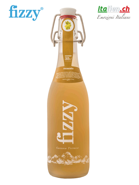 Gazosa-Fizzy-Moscato: Fizzy Gazosa Moscato (20x 35cl) Gassosa, Gasosa, Gazosa, Gazzosa kaufen/bestellen online im Italienshop 🇮🇹: Gazosa Ticinese Fizzy Muskat Traube. Gazosa FIZZY online kaufen: Limonade Getränk Gazzosa Ticinese von Gazzose-Ticinesi-Fizzy. GazosaFizzyMO Fr. 90.00 (Schweiz)