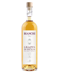 Grappa di Sicilia Barrique (Eichenfass) kaufen: Grappa aus 🇮🇹Italien im Shop bestellen, Giuseppe BIANCHI Distillati