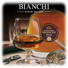 Weinbrand Leone Bianchi Brandy XO (70cl) kaufen Sizilien ExtraOld kaufen: Brandy aus 🇮🇹Italien im Shop bestellen, Giuseppe BIANCHI Distillati